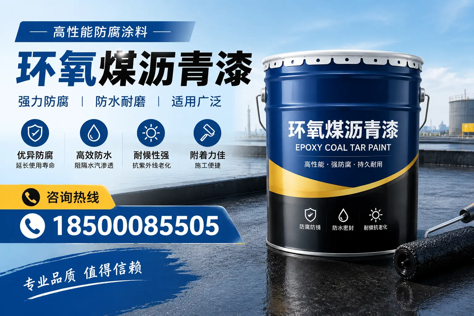 环氧煤沥青漆的主要成分与功能,焦作用户深度了解